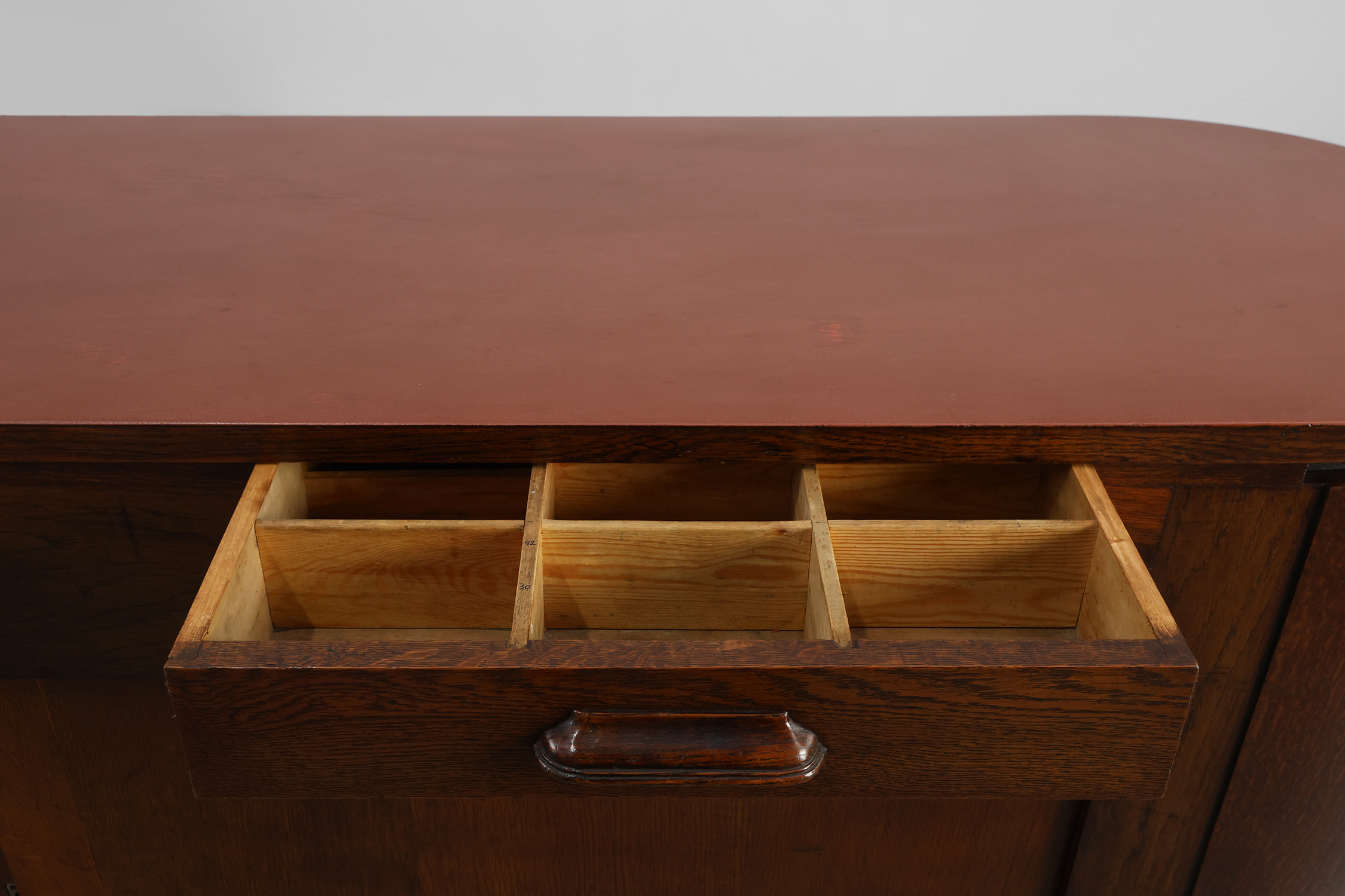 Monumental Art Deco Counter Attributed to De Coene, Belgium 1920sthumbnail